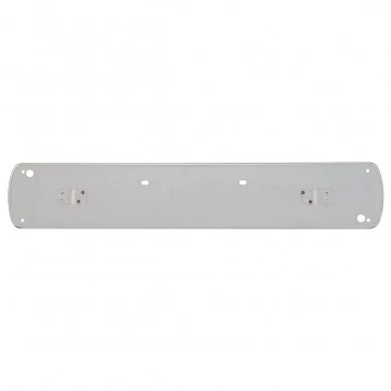BACKPLATE,NUMBER PLATE, REAR, STAINLESS EN ACIER, MGB