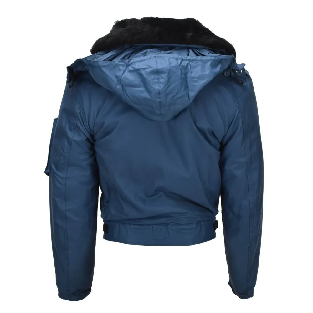 Bâche de protection Veste de pilote originale de l'ARC de l'Aviation canadienne, surplus militaire bleu