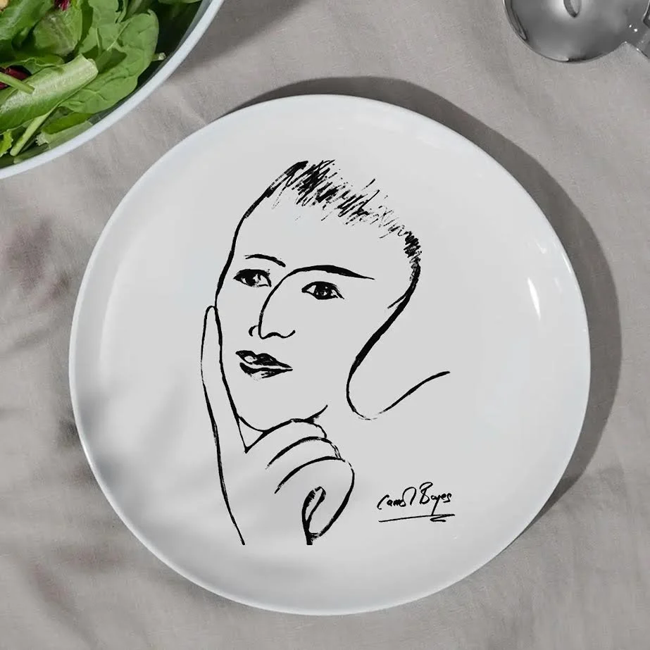 Carrol Boyes 4 Piece Distant Memory Side Plate Set Blanc pur