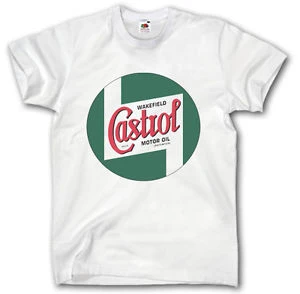CASTROL LOGO BLANC PUR T-SHIRT, SMALL
