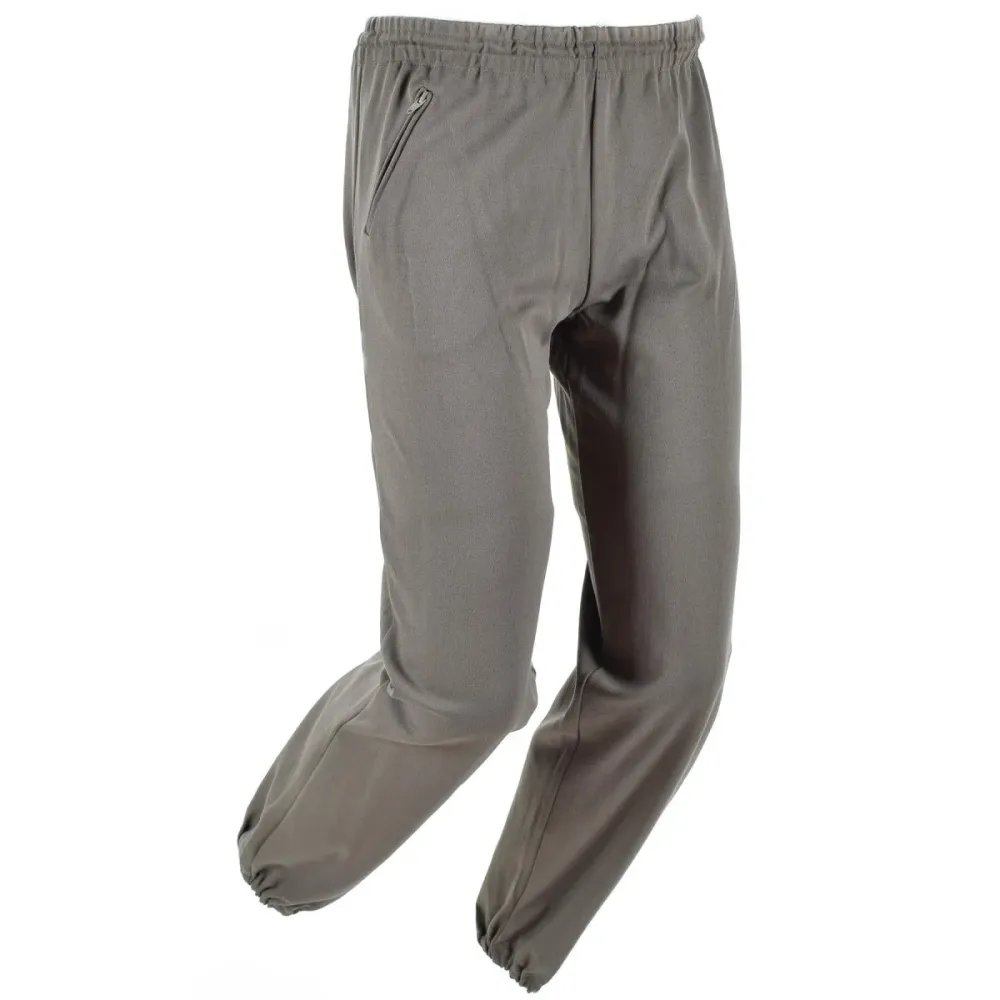Certifié CE Pantalon d'entraînement de l'armée autrichienne authentique, survêtement de sport militaire nostalgique olive...