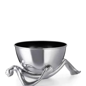 Haute Protection Carrol Boyes Reclining Champagne Cooler - Argenté