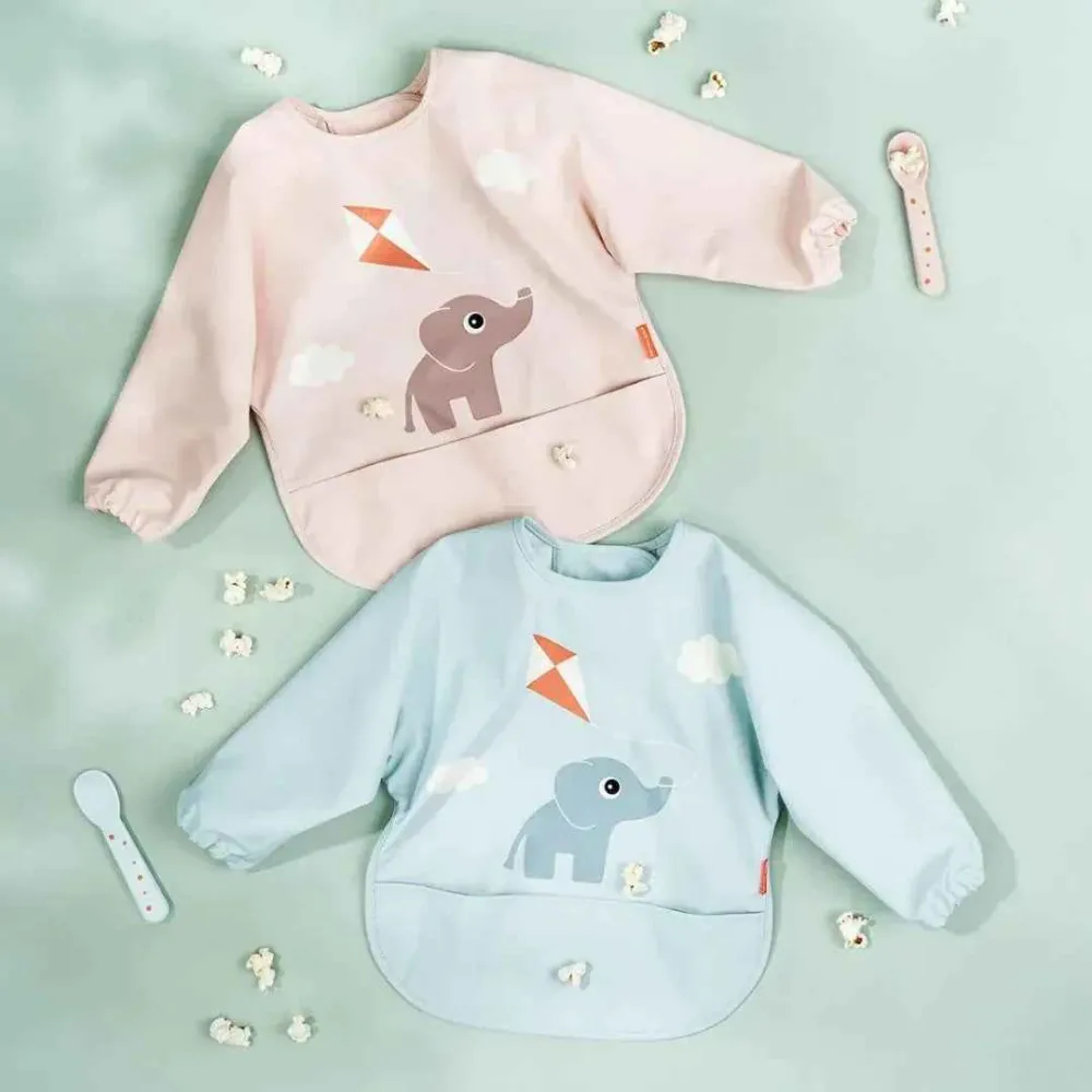 Étui de selle Done Deer® Bavoir avec manches Playground Blue
