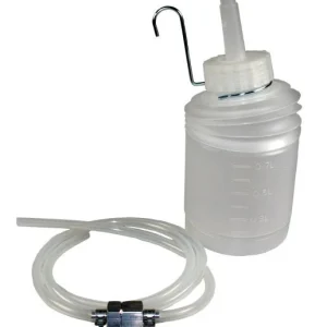 Bouteille collectrice Busching pour liquide de frein avec butée de retour volume de remplissage 1000 ml 100848 choisir à b...