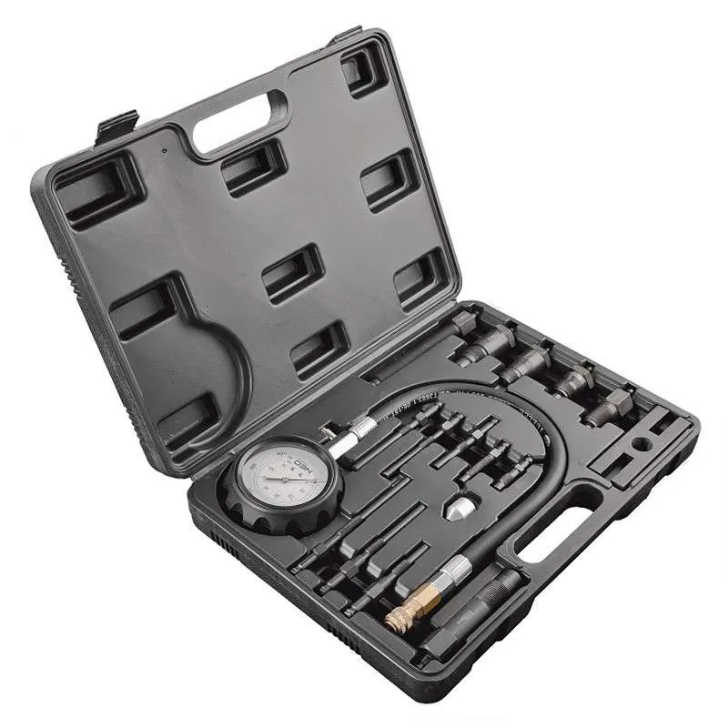 Testeur de Compression Moteur Diesel NEO TOOLS 11-262 en acier chromé