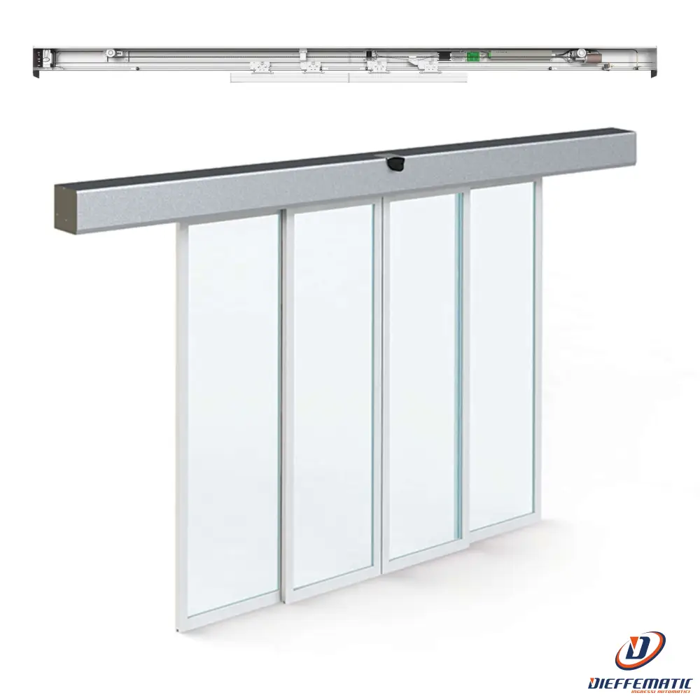 Motorline Kapvtl - 4F5800 Kit Automazione Per Porte Scorrevoli Telescopiche