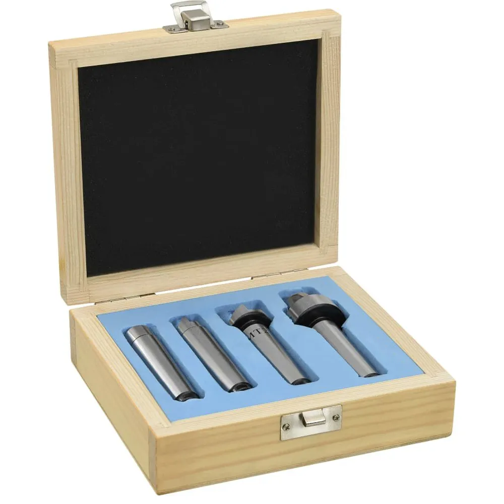 Centres de tour à bois 4 pcs MT2 Acier pour tout-terrain