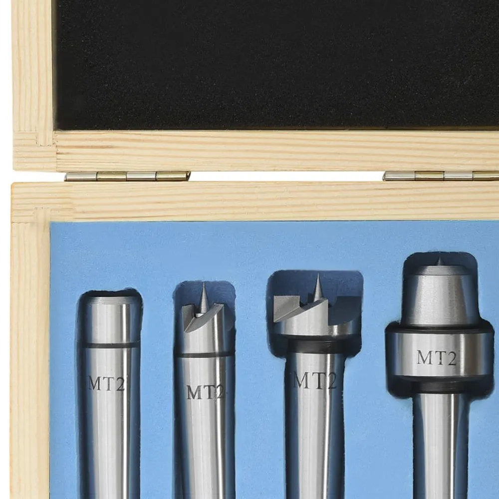 Centres de tour à bois 4 pcs MT2 Acier pour tout-terrain