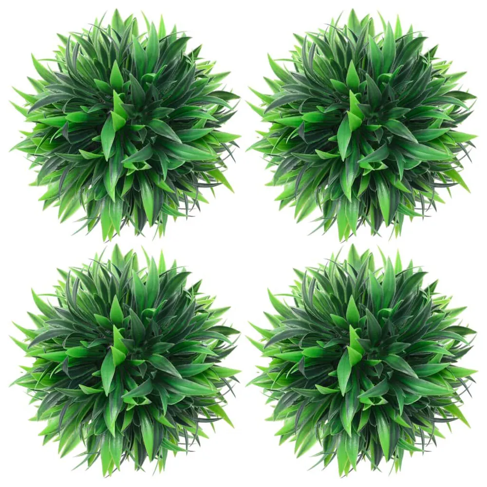 Certifié OEM Boules de buis artificielles 4 pcs 15 cm