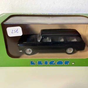 Certifié OEM Peugeot 404 break noire de 1964 (Eligor)