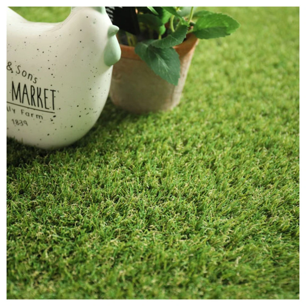 Gazon synthétique simple - 25mm - rouleau de 4m x 14m