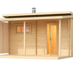 Hanko Plus - log outdoor sauna 4 people