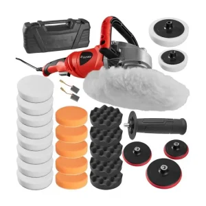 Lustreuse Polisseuse Rotative 1400W 1400 W en bleu métallisé