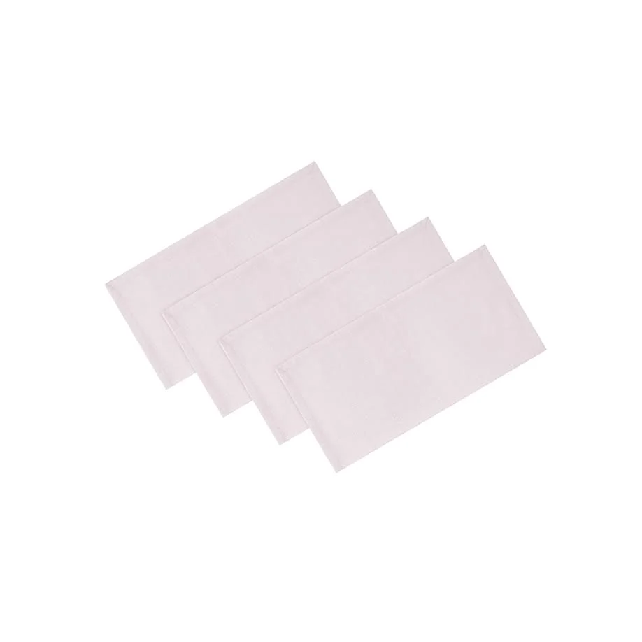 Maxwell & Williams Classics Napkin Set 4 Blanc pur
