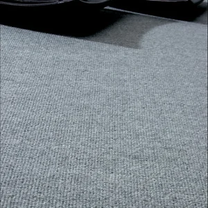 Moquette résine gris Malta 4 m (vendue au m²) en bleu métallisé