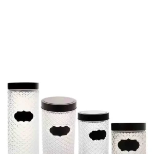 Moto custom cruiser Kitchen Life 4pcs Canisters - Clair