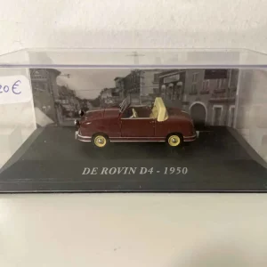 Moto trail 125cc De Rovin D4 marron de 1950