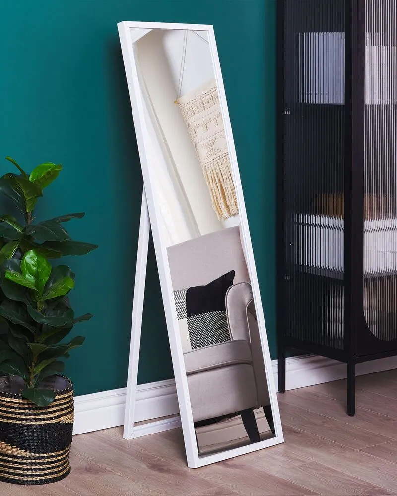 Staande spiegel wit 40 x 140 cm TORCY