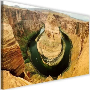 Tableau vue sur le élancé canyon 4 - 60 x 40 cm