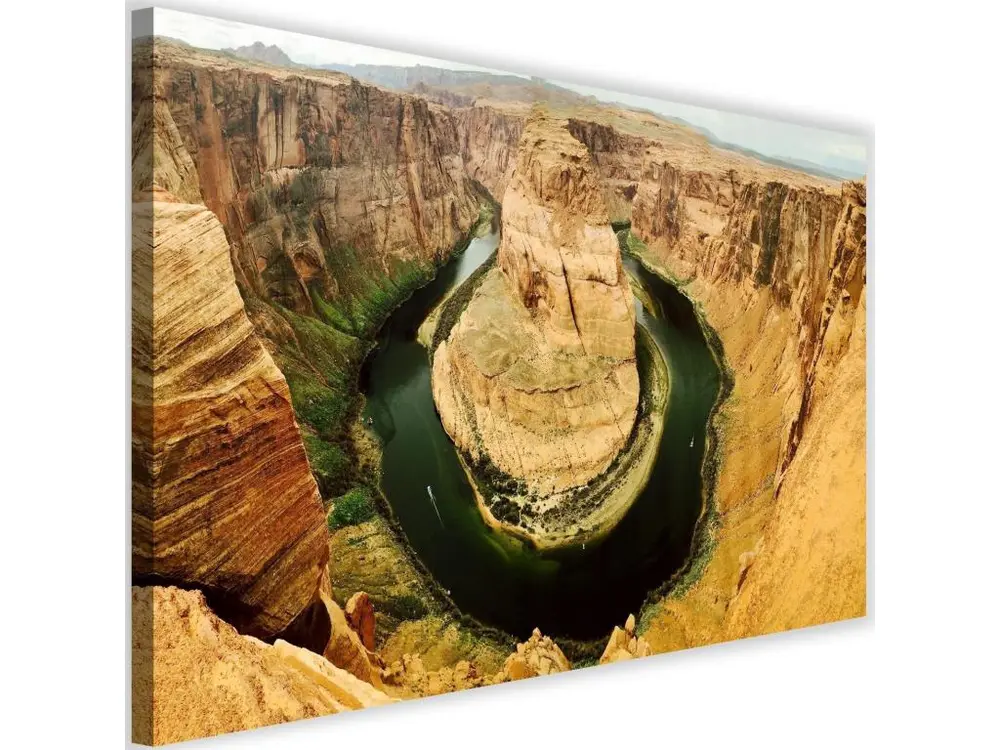 Tableau vue sur le élancé canyon 4 - 60 x 40 cm