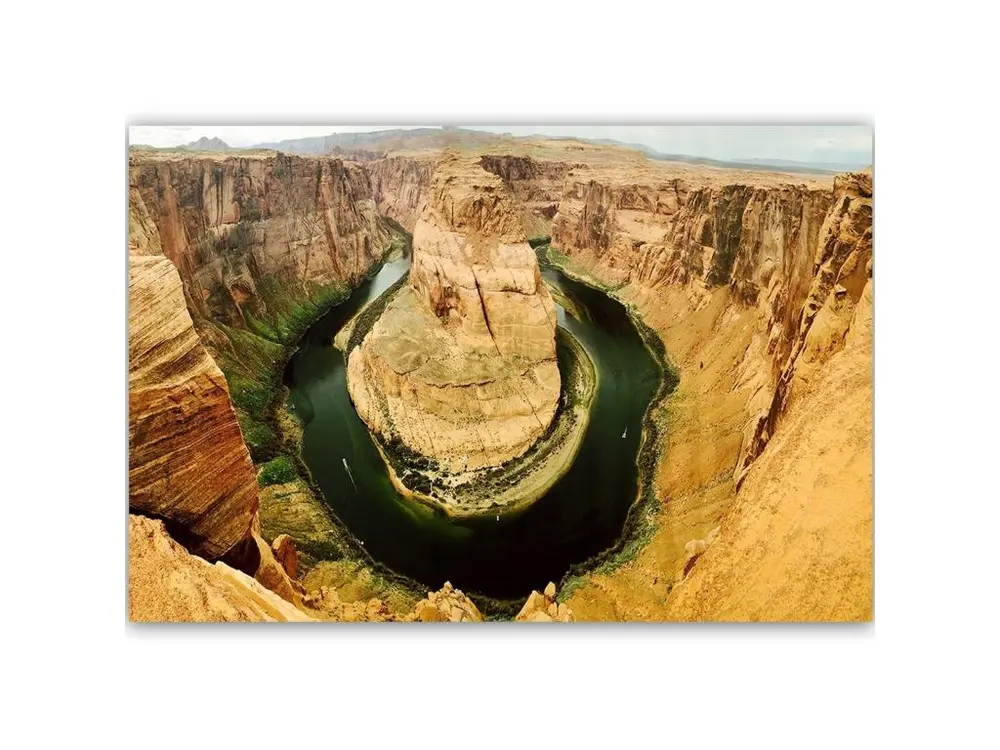 Tableau vue sur le élancé canyon 4 - 60 x 40 cm
