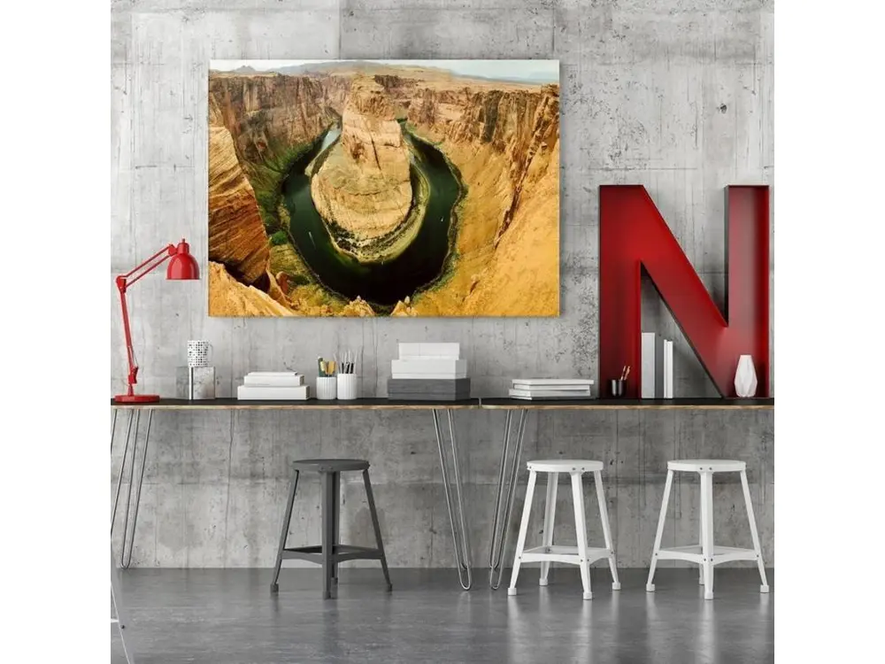 Tableau vue sur le élancé canyon 4 - 60 x 40 cm