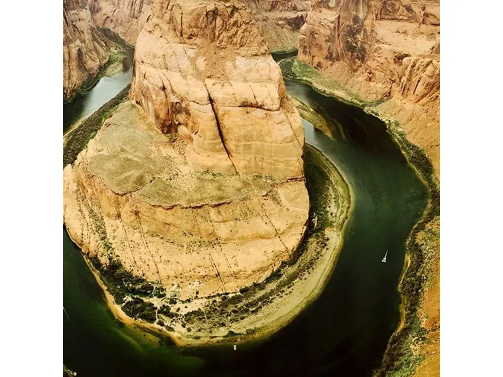 Tableau vue sur le élancé canyon 4 - 60 x 40 cm