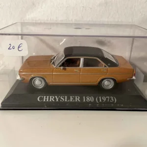 Chrysler 180 marron et toit noir de 1973 avec Kit de Fixation