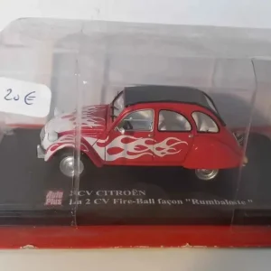 Citroën 2 CV Fire-Ball façon Rumbalotte pour motos roadster