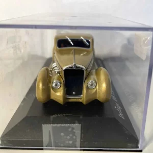 Delage D8 120 Letourneur et Marchand marron de 1939 avec poches de rangement