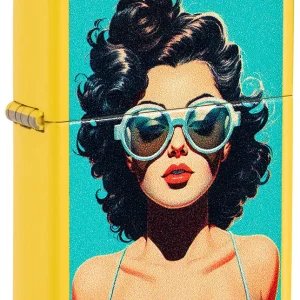 Motif Pin-up d'été avec fixation rapide