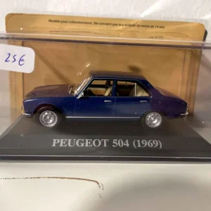 Peugeot 504 bleue de 1969