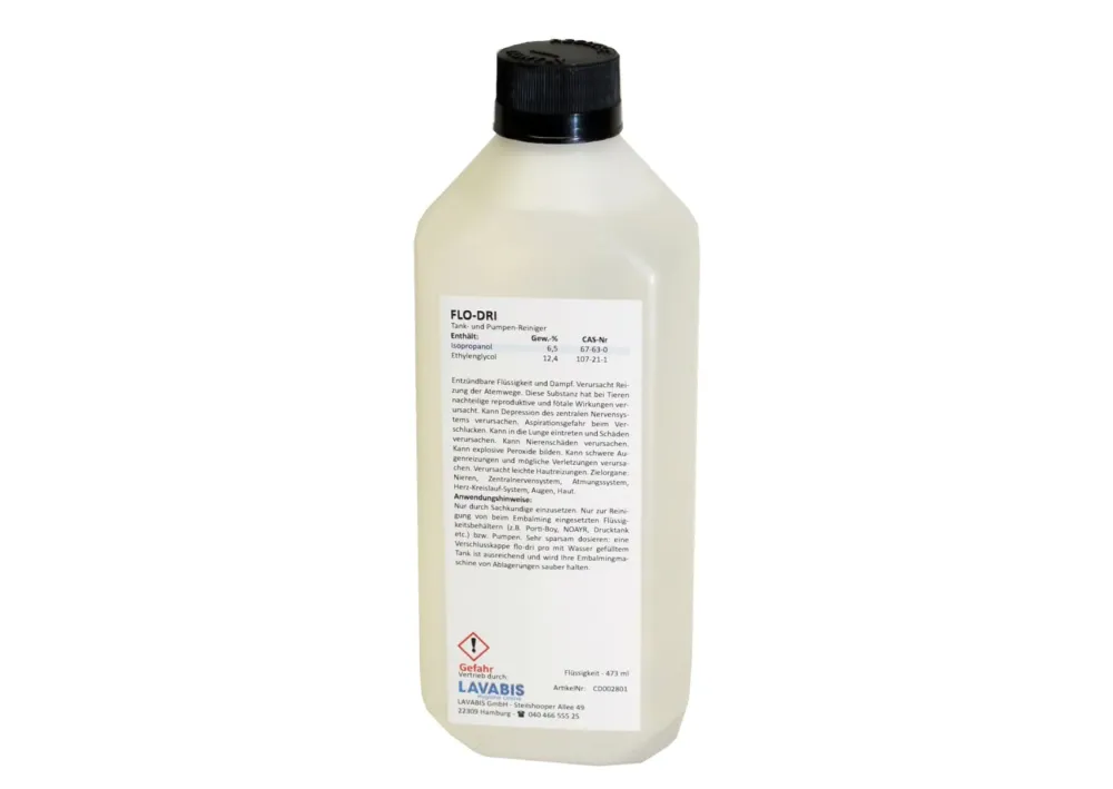 Décarbonisant moteur flo-dri Nettoyant pour cuves et pompes