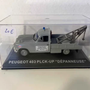 Peugeot 403 pick-up "Dépanneuse" grise