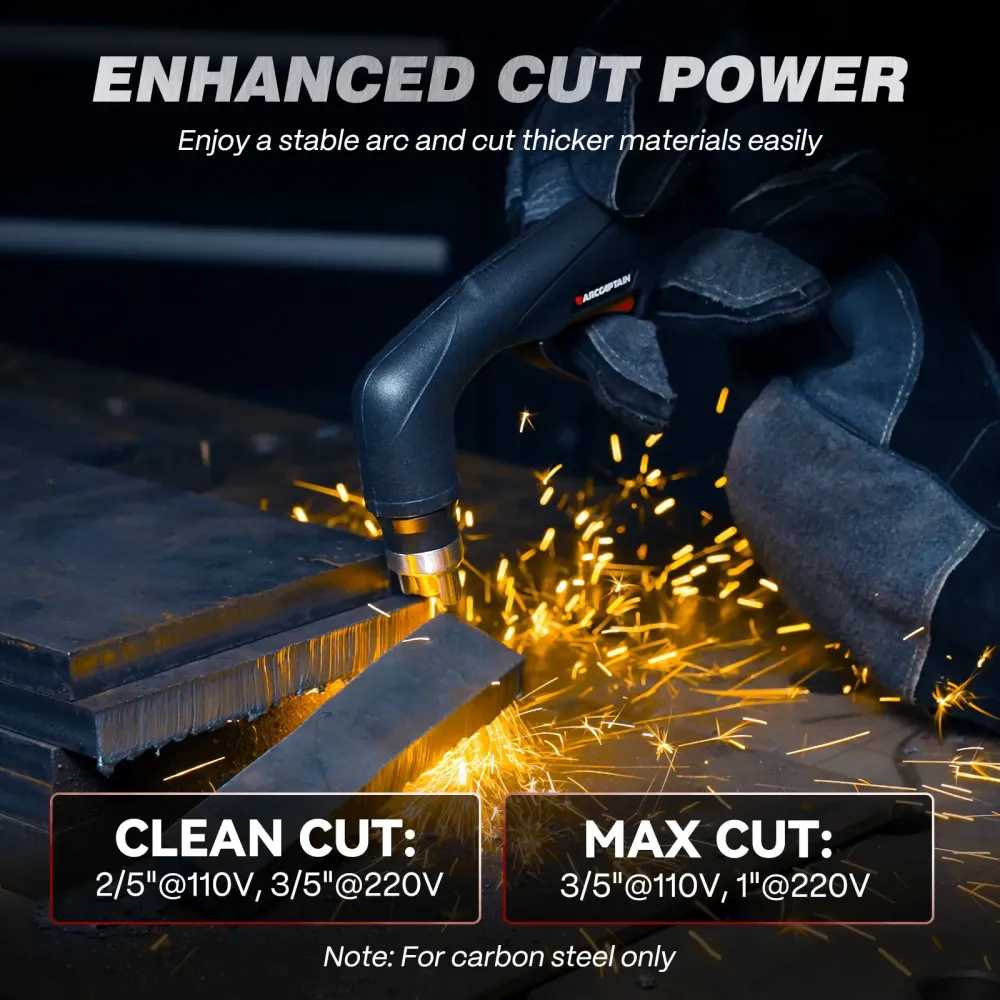 Arccaptain CUT55 NON-HF Plasma Cutter Jumeau Voltage