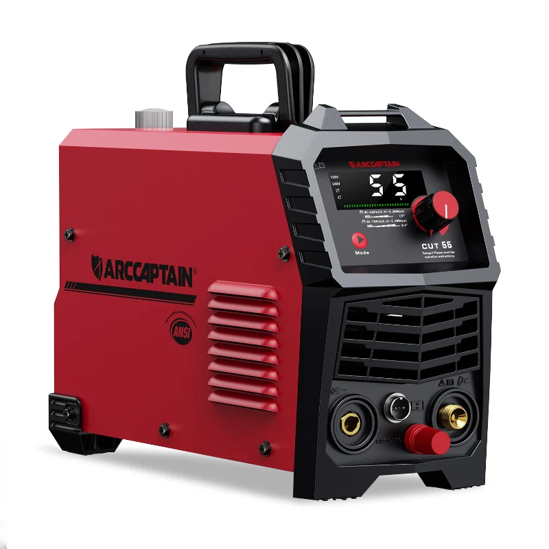 Arccaptain CUT55 Non-Touch Pilot Arc Plasma Cutter LED Display