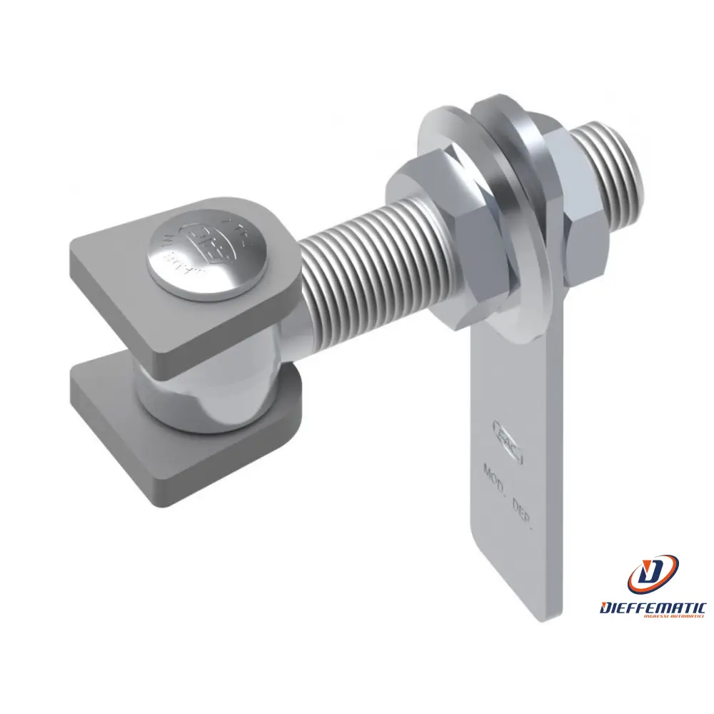 Cardine Zincato M22 Saldare Fissaggio Rapido Fac 435F Vc1120.B22 Automazione