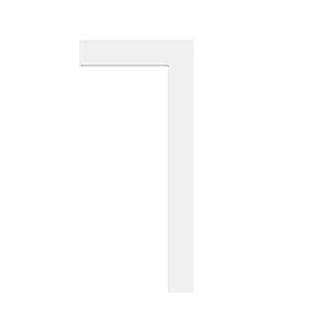 DX157-2300 | Multifunktions-Leiste | 13 x 66 x 2300 mm | Türumrandung