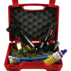 Kit de détection de fuites de climatisation UV Busching "ProMobil" raccord rapide basse pression R134a 5...