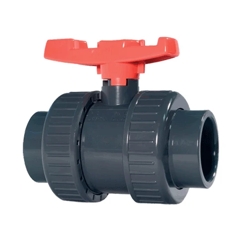 3/4" Type 375 Socket/FPT Ends True EPDM O-rings VINYLE Union Ball Valve 151.375.003