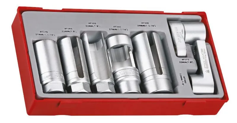 Adaptateur magnétique Teng Tools Jeu de douilles automobiles TT1 7 pièces TTSS07 prendre à bas prix