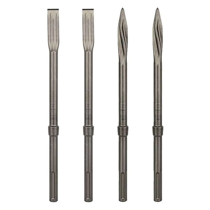 Outillage de parallélisme Lot de 4 Burins auto affûtant BOSCH PRO SDS-Max Rtech 2607017368