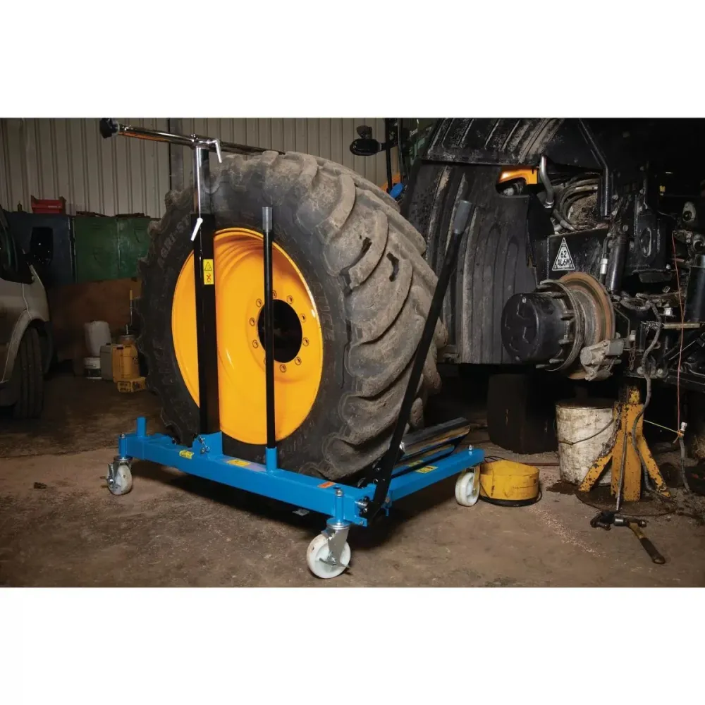 Draper Tools WRT100 Expert Wheel Removal Trolley 1.5 Tonne 01079 en acier forgé