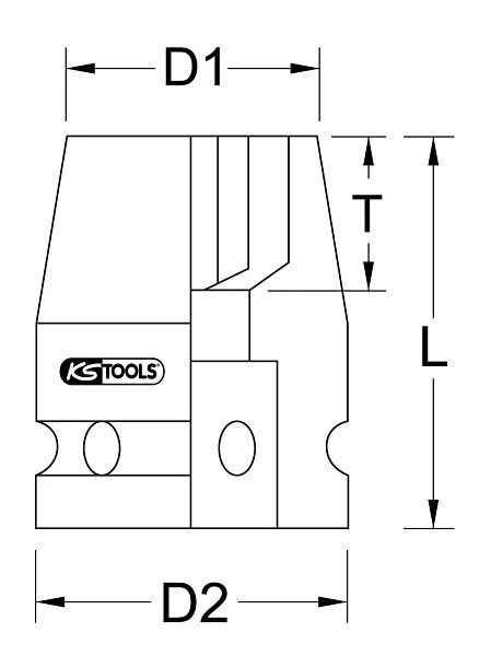 KS Tools Douille Torx E 1/4" courte E11 515.1071 obtenir à bas prix
