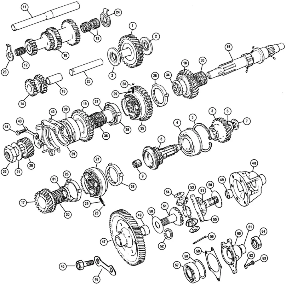 BEARING, DIFFERENTIEL, PORTATIF