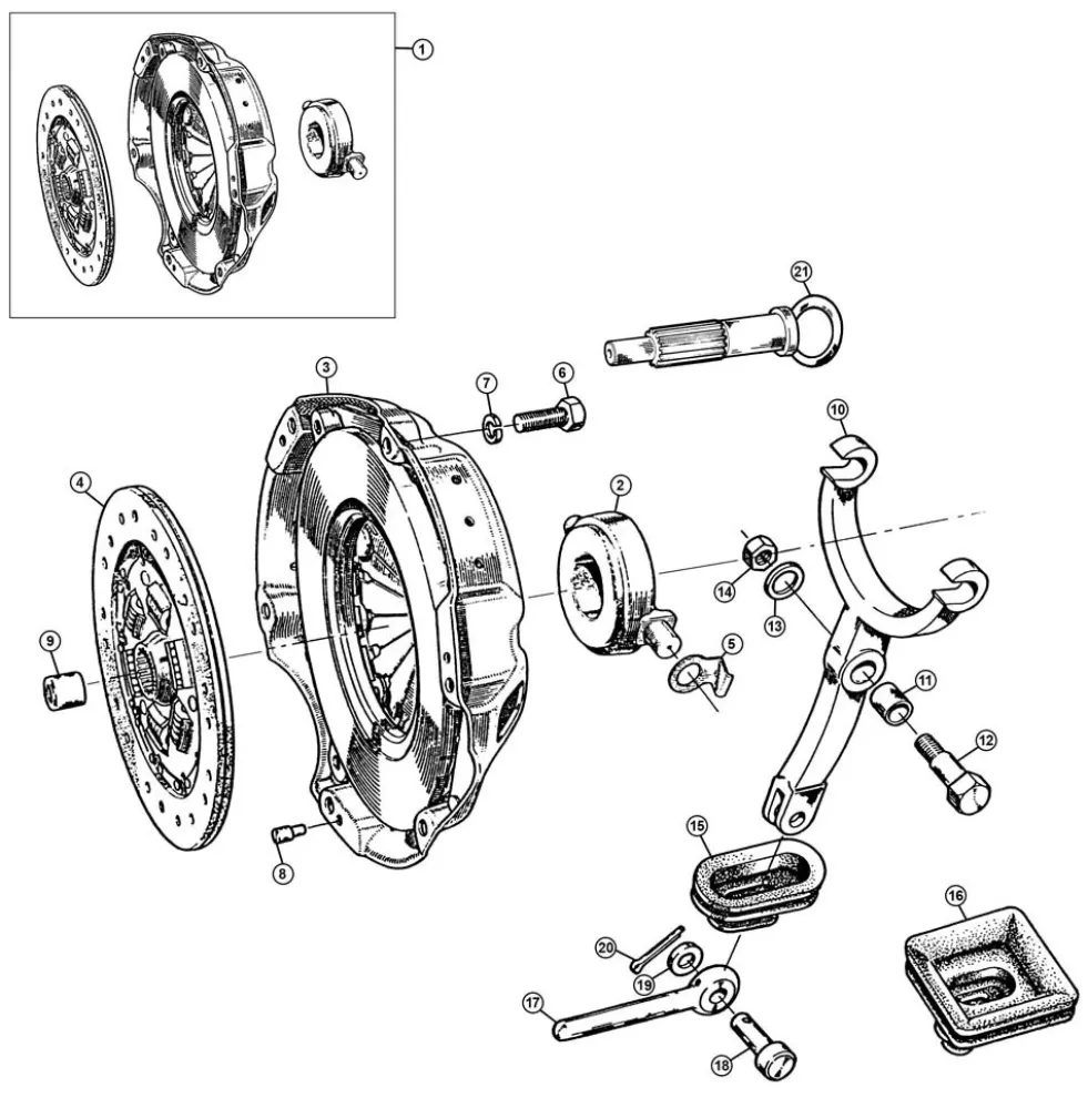 CLUTCH TOOL pour Échappement Universel