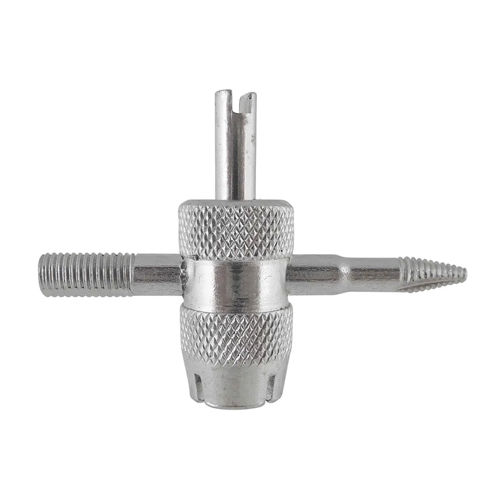 Outil pour réparation de valves de pneus pour équilibrage à domicile