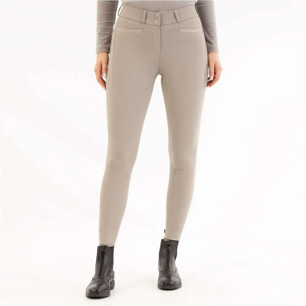 BR Pantalon d'Équitation AW25 Jolijn Femme Partie Siege en Silicone Moon Rock