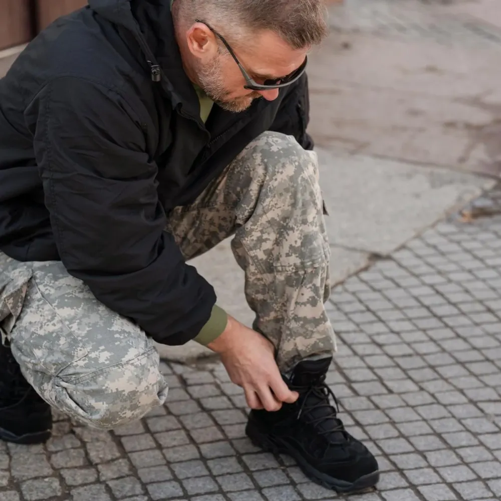 Pantalon de terrain militaire américain édit Rip Stop ACU Digital Tiger Stripe Camo