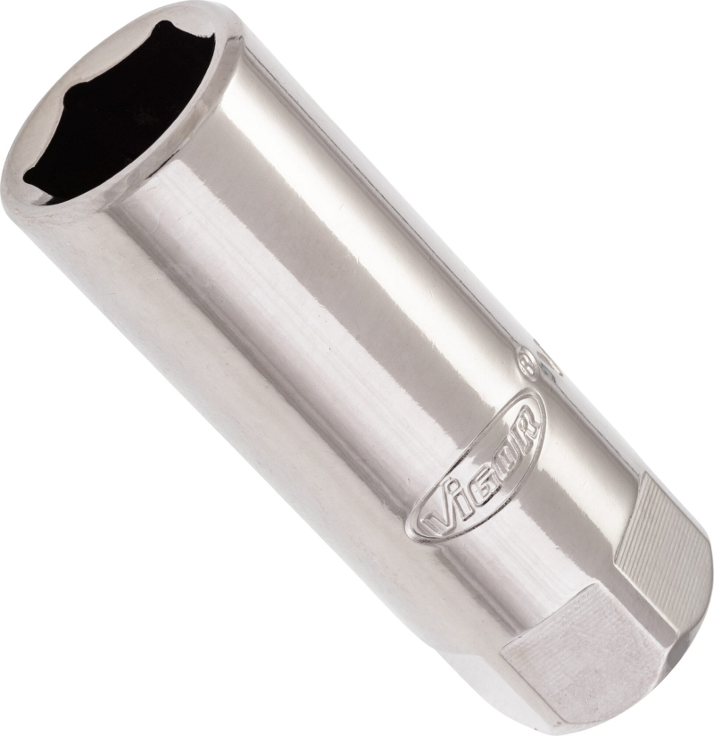 Insert de bougie d'allumage VIGOR carré creux 125 mm (1/2 pouce) profil hexagonal extérieur 16 mm V2578N obtenir...